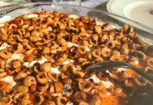 Fındıklı Yoğurtlu Kabak Salatası