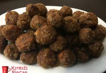 Fırında Kızarmış Mitite Köfte / Misket Köfte / Kuru Köfte